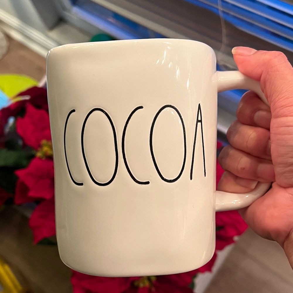 Rae Dunn White Cocoa Mug